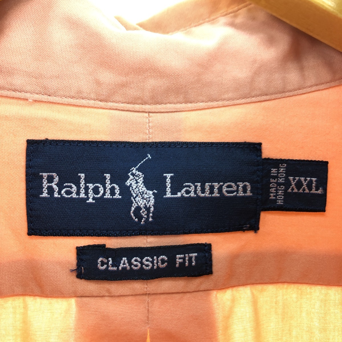 古着 ラルフローレン Ralph Lauren CLASSIC FIT 長袖 ボタンダウンシャツ メンズXXL /eaa441245_画像3