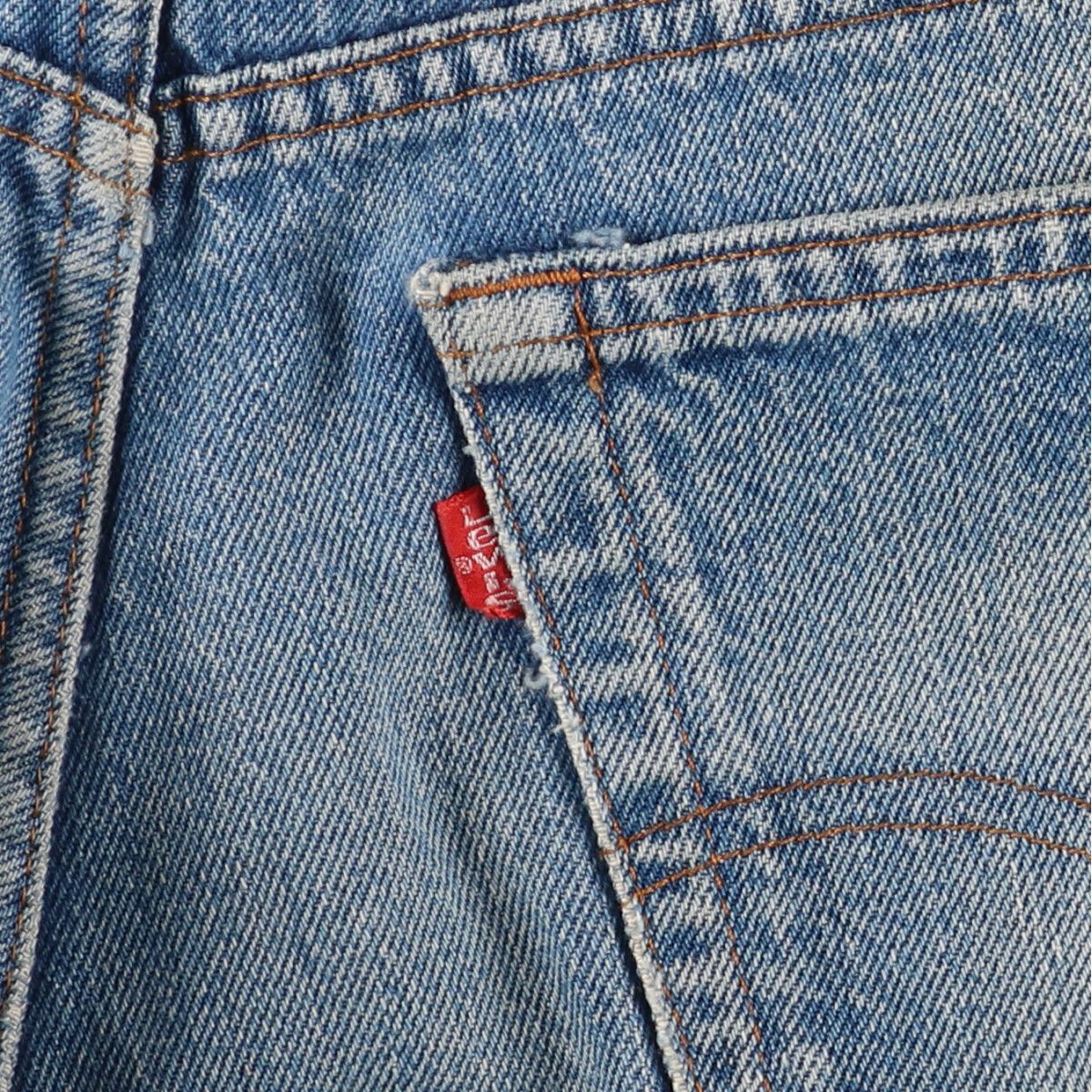 古着 80年代 リーバイス Levi's 505-0216 テーパードデニムパンツ メンズw33 ヴィンテージ /eaa421534_画像3