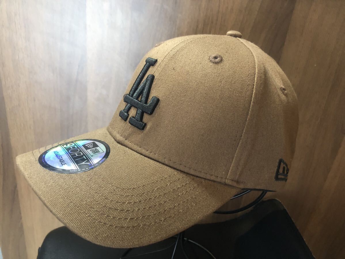 ニューエラ キャップ 帽子 NEW ERA CAP LA ブラウン 男女用 フリーサイズ　茶色系_画像1