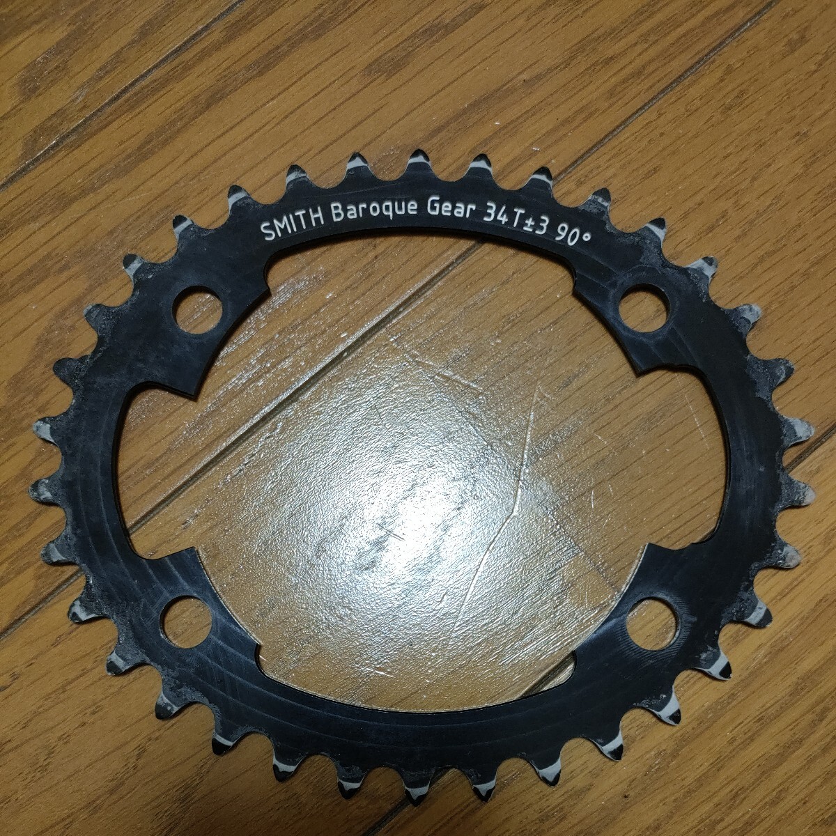 SMITH BAROQUE Gear 34T ±3 90° スミスバロックギア チェーンリング 110PCD_画像1