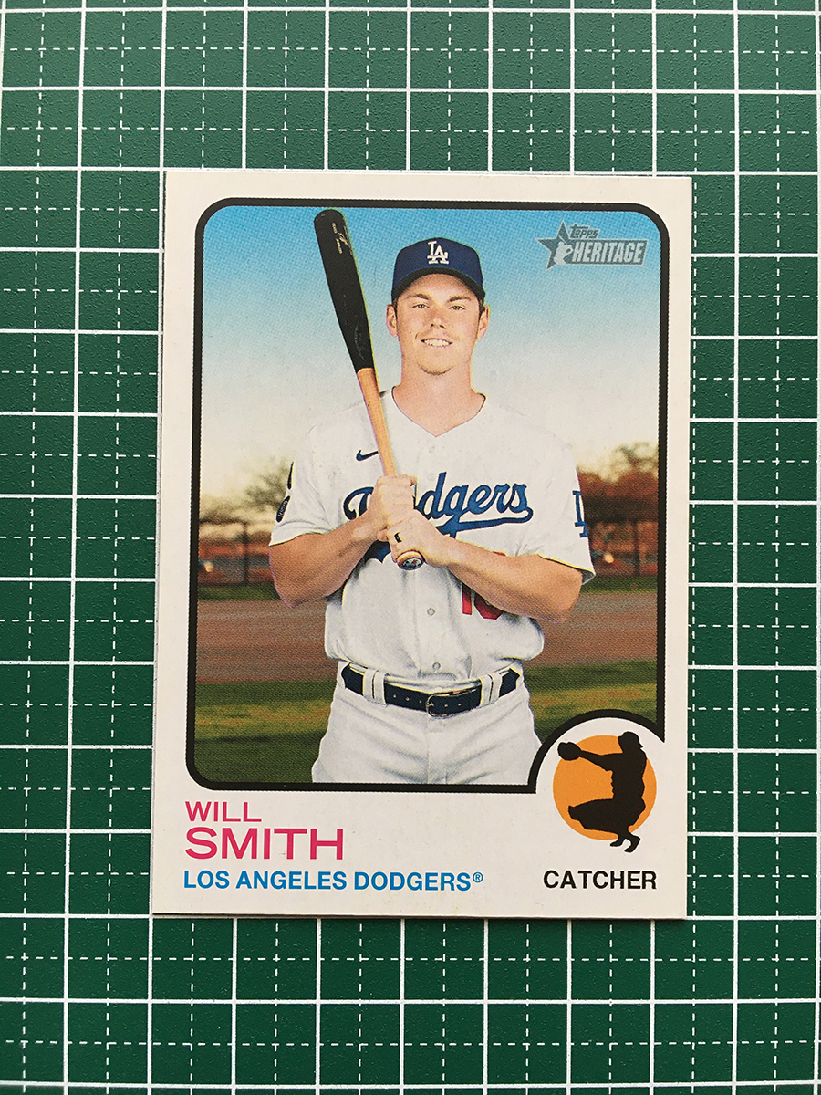 ★TOPPS MLB 2022 HERITAGE #200 WILL SMITH［LOS ANGELES DODGERS］ベースカード「BASE」★の画像1