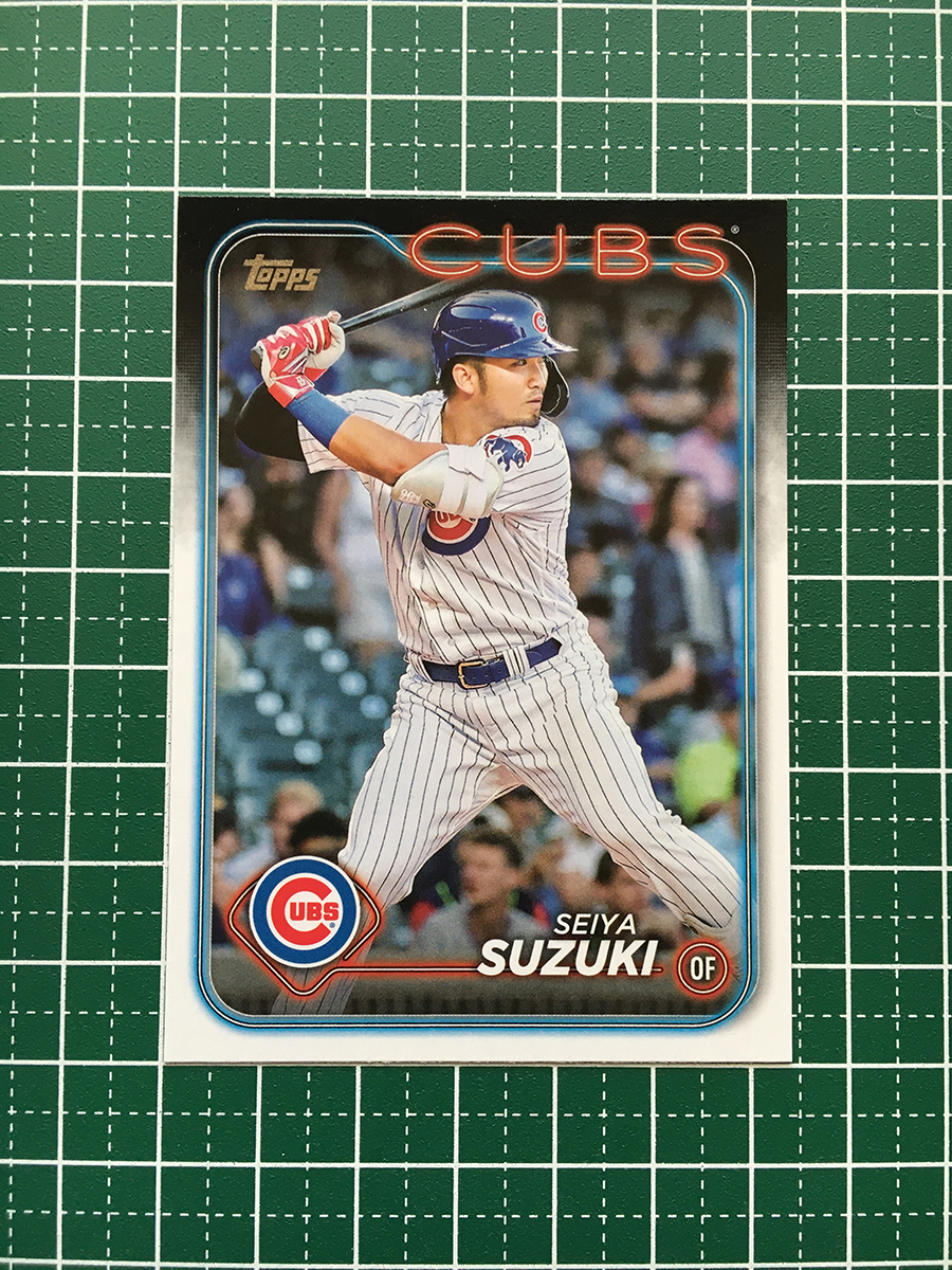 ★TOPPS MLB 2024 SERIES 1 #151 鈴木誠也／SEIYA SUZUKI［CHICAGO CUBS］ベースカード「BASE」★_画像1