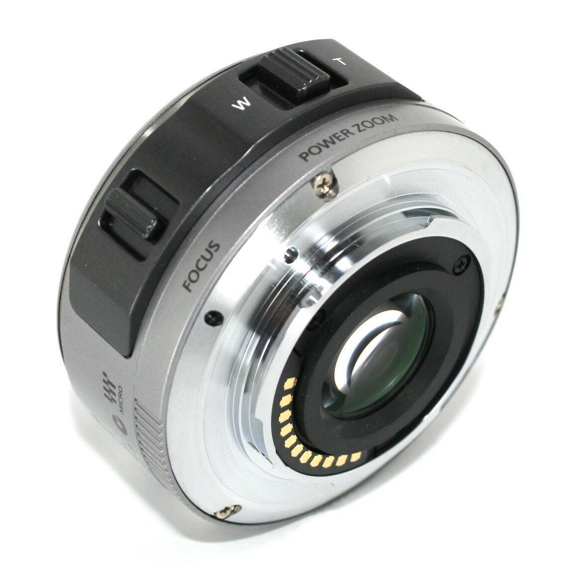 Panasonic LUMIX G X VARIO 14-42mm パワーズームレンズ☆シルバー☆完動品☆