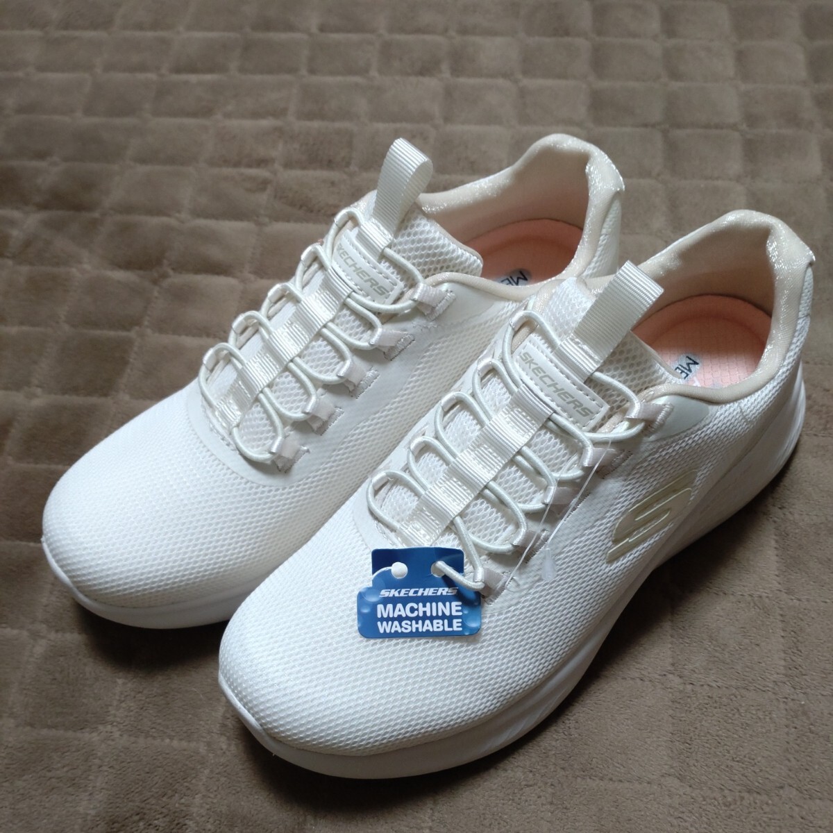 * prompt decision * new goods SKECHERS sneakers white 22.5cm