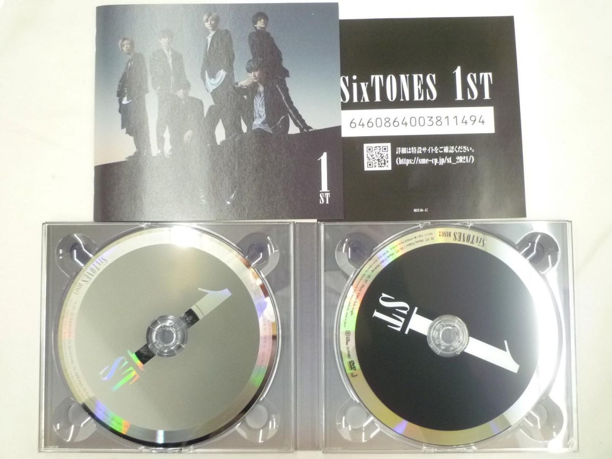 【中古品 同梱可】 SixTONES CD 1ST 初回盤A(原石盤) CD+DVD_画像3