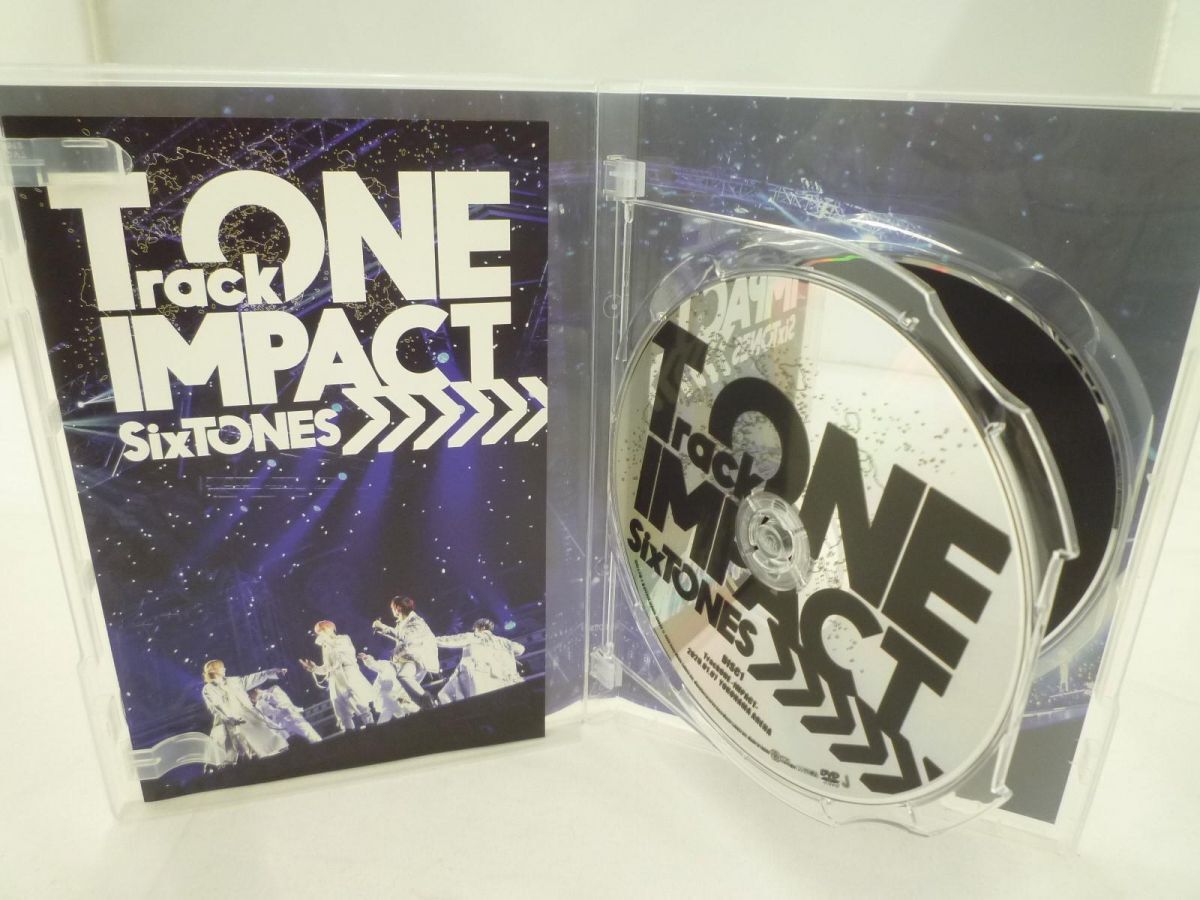 【中古品 同梱可】 SixTONES DVD on eST 初回盤 TrackONE IMPACT 通常盤 2点グッズセットの画像4