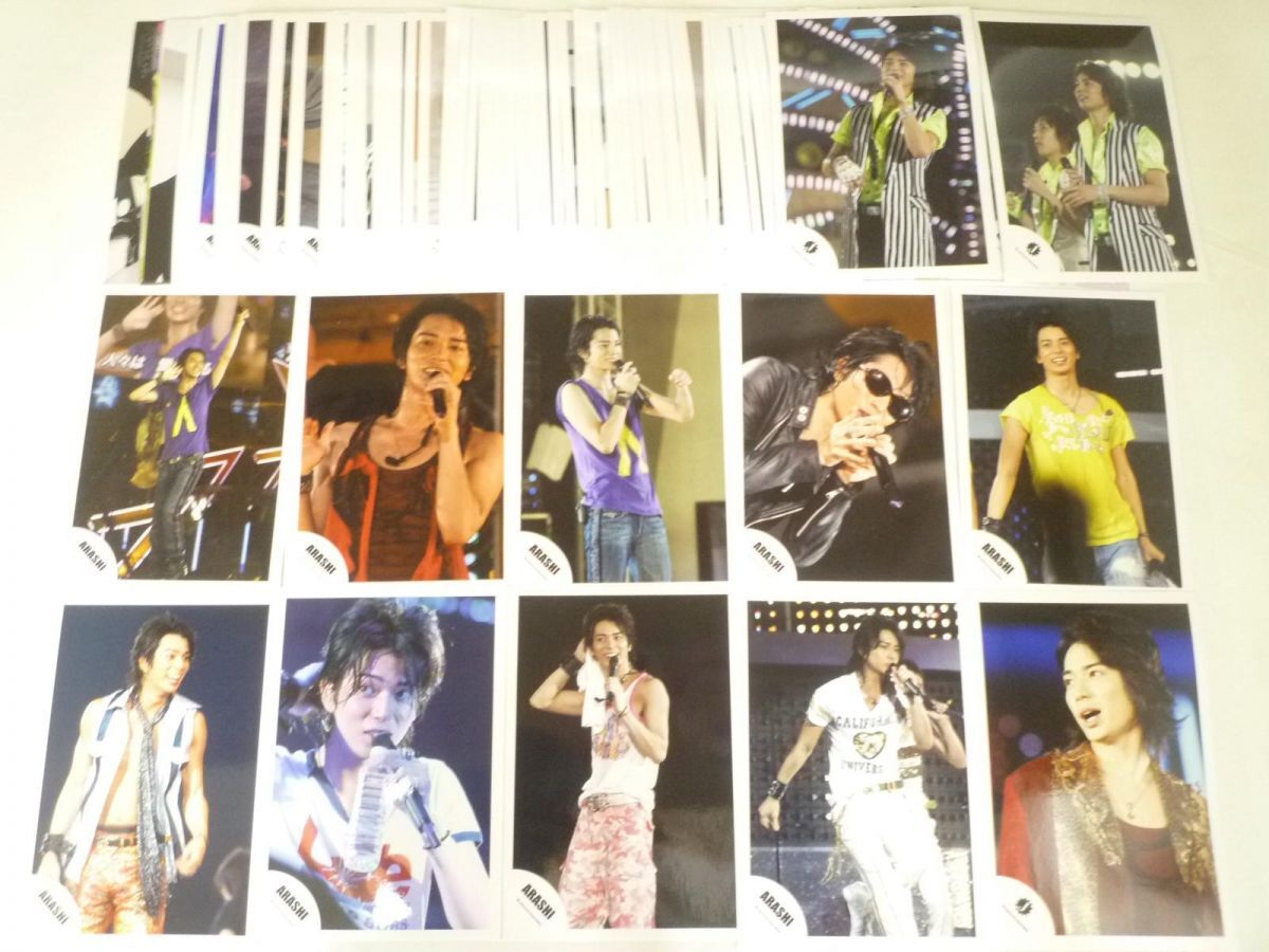 【良品 同梱可】 嵐 松本潤 公式写真 100枚 AROUND ASIA 2008 in TOKYO 等の画像1