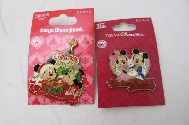 【同梱可】良品 ディズニー ピンバッジ クリスマス バレンタイン等 グッズセットの画像4