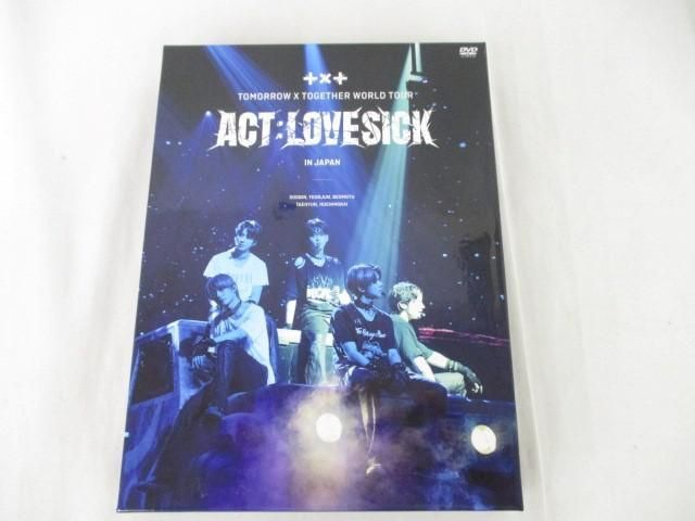 【同梱可】良品 韓流 TOMORROW X TOGETHER TXT DVD TOMORROW X TOGETHER／＜ACT：LOVE SICK＞IN JAPAN（初回限定盤）_画像1