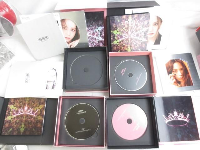 韓流 BLACKPINK 動作品 ペンライト XRUNK ぬいぐるみ THE ALBUM CD 等 グッズセット_画像4