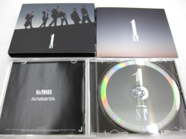 【中古品 同梱可】 SixTONES CD DVD 1ST 初回盤A 原石盤 通常盤 2点 グッズセット_画像4