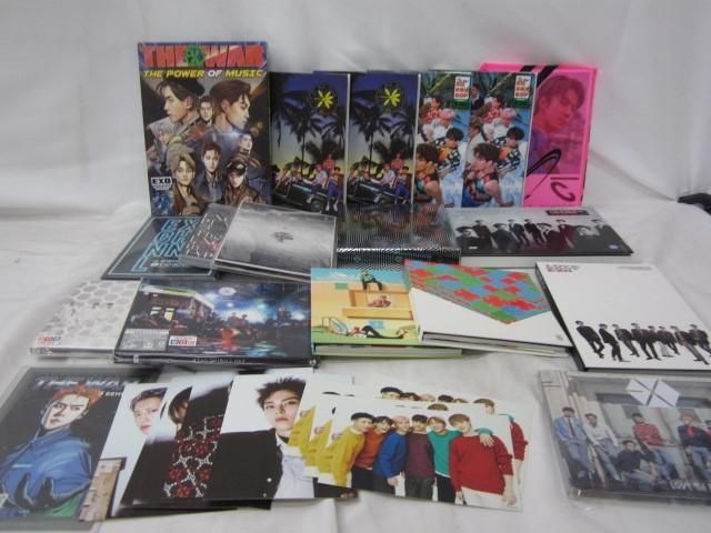 【同梱可】中古品 韓流 EXO PLANET #3 COMING OVER CD DVD Blu-ray The War 等 グッズセットの画像1