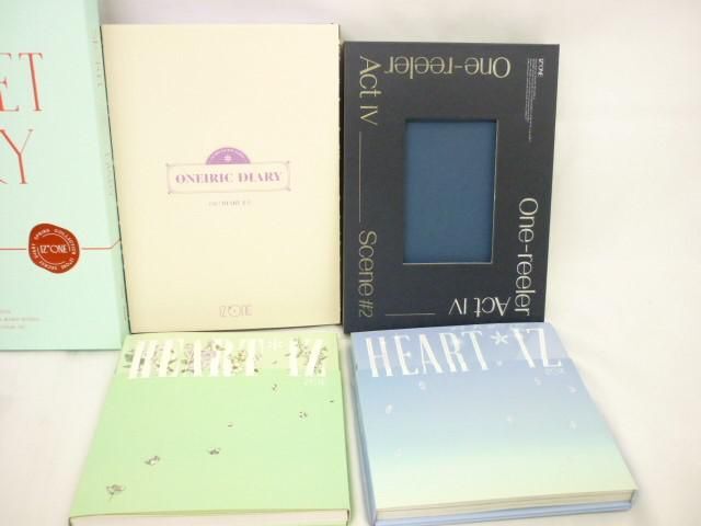 【同梱可】中古品 韓流 IZ*ONE 2020 SECRET DIARY One-reeler Act IV CD 等 グッズセット_画像4