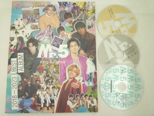 【良品 同梱可】 King & Prince CD Mr.5 Dear Tiara盤 2CD+DVD ファンクラブ限定の画像3