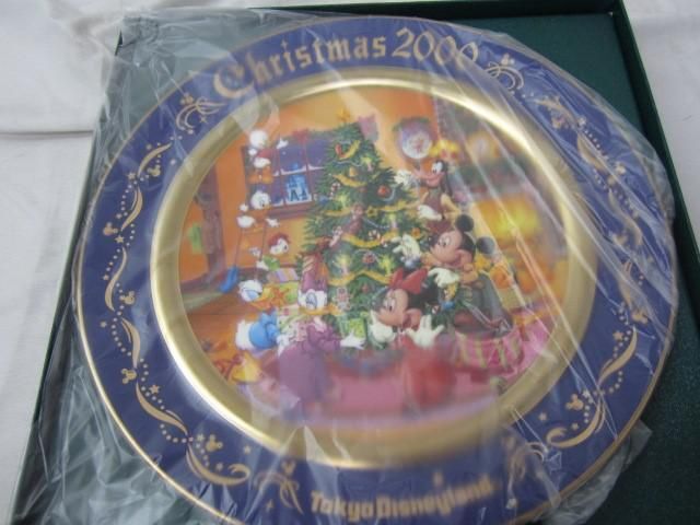 【同梱可】中古品 ディズニー 東京ディズニーランド クリスマスファンタジー 1999 2000 他 クリスマスプレート 4点の画像3