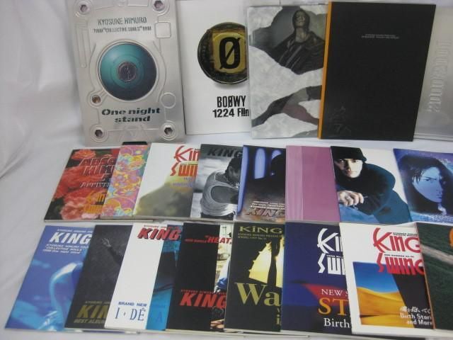 【同梱可】中古品 氷室京介 BOWY AUTUMN 1998 Vol.37 41 42 他 FC会報 写真集 パンフレット 25点 グッズセットの画像2