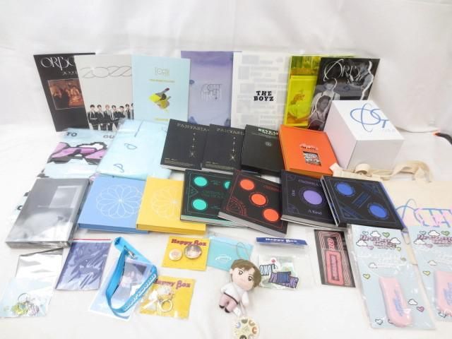 【同梱可】中古品 韓流 ORβIT Stray Kids THE BOYZ CD ぬいぐるみ ペンライト トートバッグ 等 グッズセット_画像1