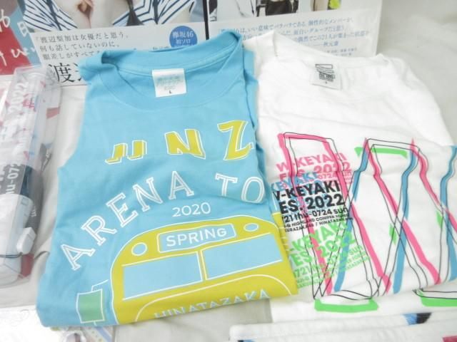 [ including in a package possible ] secondhand goods idol Hyuga city slope 46. slope 46 Yamazaki heaven other acrylic fiber stand penlight T-shirt etc. goods set 