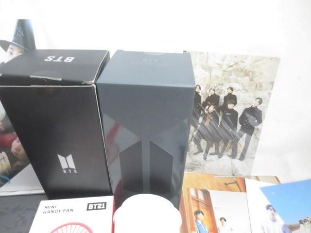 [ including in a package possible ] secondhand goods .. bulletproof boy .BTS penlight VRE.3 MAP OF THE SOUL Mini photo card 16 sheets etc. goods set 