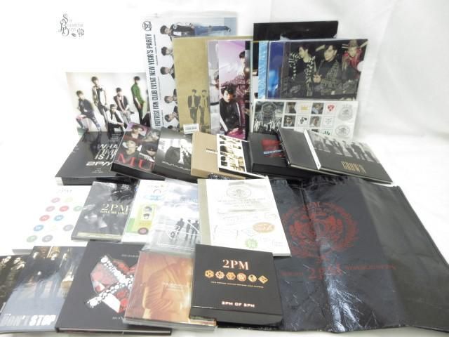 【同梱可】中古品 韓流 2PM WHAT TIME IS IT DVD CD フォトブック クリアファイル 等 グッズセット_画像1