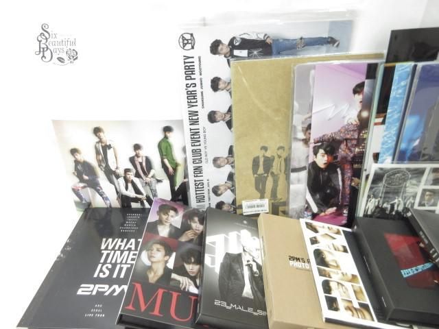 【同梱可】中古品 韓流 2PM WHAT TIME IS IT DVD CD フォトブック クリアファイル 等 グッズセット_画像2