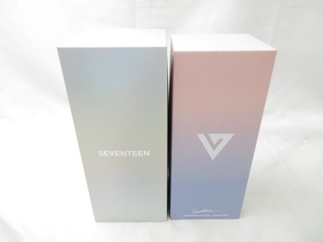 【同梱可】中古品 韓流 SEVENTEEN OFFICIAL LIGHT STICK 1 2 ペンライト グッズセットの画像1