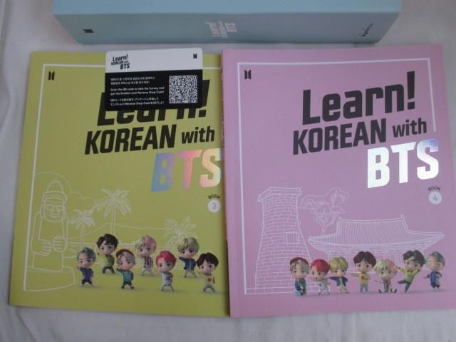 【まとめ売り 訳有】 韓流 防弾少年団 BTS Learn！KOREAN with BTS ポスター グラス アクリルフォトスタンド 等 グッの画像4