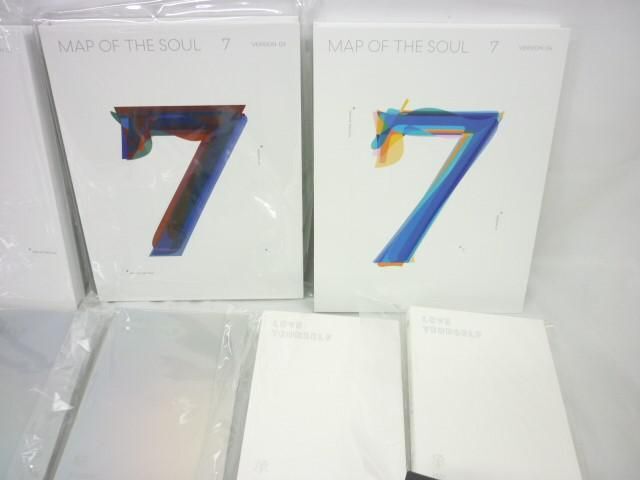 【同梱可】中古品 韓流 防弾少年団 BTS MAP OF THE SOUL ペンライト 7 LOVE YOURSELF CD 等グッズセットの画像3