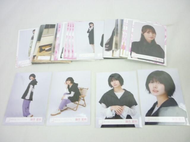 【同梱可】中古品 アイドル 櫻坂46 守屋麗奈 藤吉夏鈴 他 生写真 15コンプ 60枚 2021年キャンプコーデ 等 グッズセッの画像1