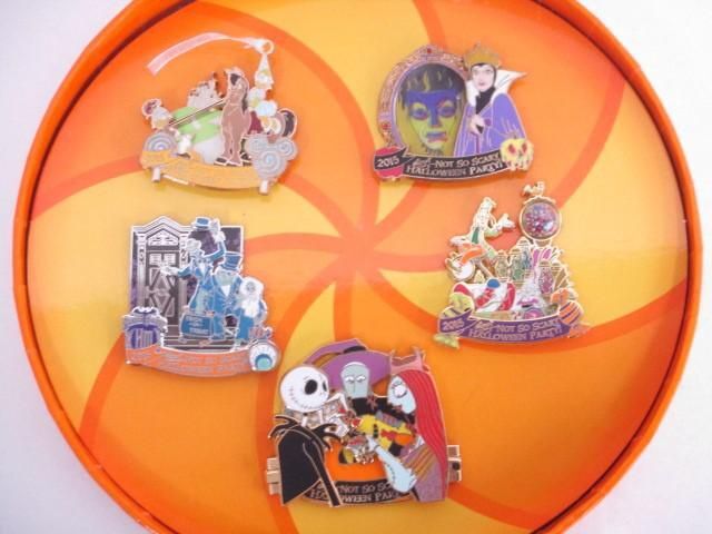 【同梱可】良品 ディズニー ピンバッジセット ハロウィン 2015 2016 NOT SO SCARY ヴィランズ他 グッズセットの画像4