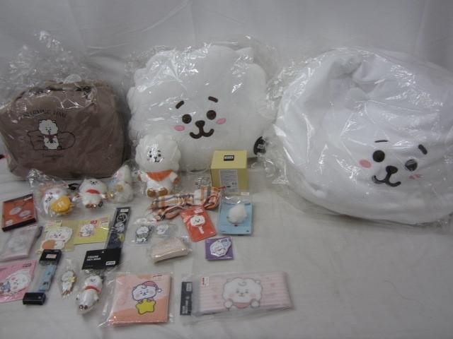 【まとめ売り 中古品】 韓流 防弾少年団 BTS BT21 RJ Happyバッグ クッション マスコット 等 グッズセットの画像1