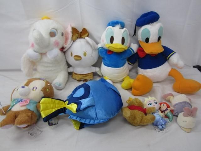 【まとめ売り 中古品】 ディズニー ドナルド デール 他 ぬいぐるみ 等グッズセット_画像1