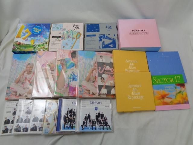 【同梱可】中古品 韓流 SEVENTEEN FACE THE SUN FML HEAVEN ひとりじゃない CD バインダー 等 グッズセットの画像1