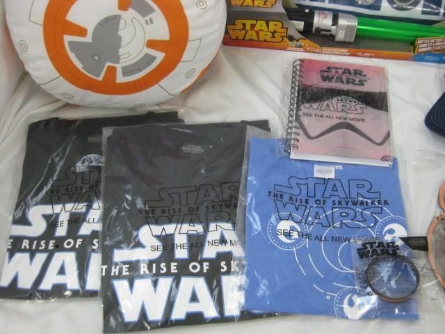 【同梱可】中古品 ディズニー スターウォーズ STAR WARS のみ ぬいぐるみ トートバッグ メモ帳 等 グッズセットの画像3