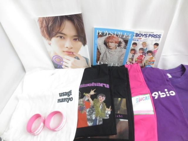 【同梱可】中古品 アイドル 9bic のみ 六花清春 四季涼雅 他 生写真 46枚 Tシャツ ペンライト 等 グッズセットの画像2