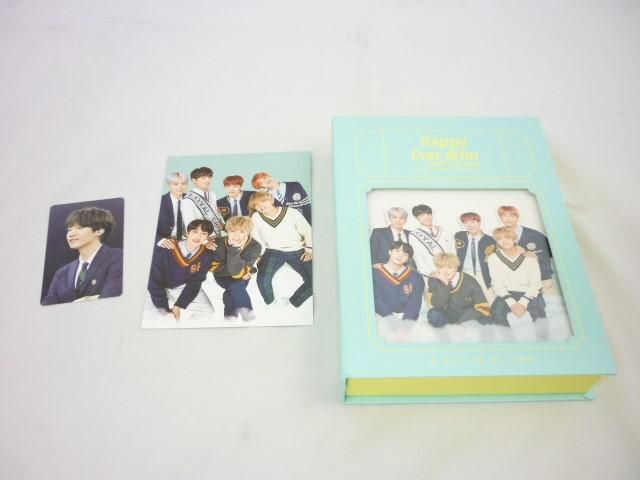 [ including in a package possible ] secondhand goods .. bulletproof boy .BTS Happy Ever After DVD trading card shuga Japanese title equipped 