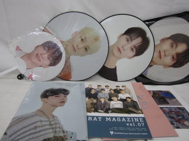 【同梱可】中古品 韓流 SEVENTEEN スングァン エスクプス ジョシュア 他 うちわ アクリルスタンド 会報 Attacca CD_画像5