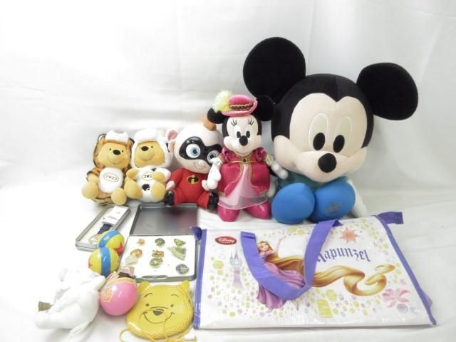 [ including in a package possible ] secondhand goods Disney Pooh Mickey other ..... main soft toy 2021 2022 bag etc. goods set 