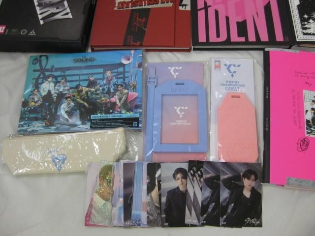 【同梱可】中古品 韓流 Stray Kids SEVENTEEN 他 ODDINARY ALWAYS YOURS CD 等 グッズセット_画像4