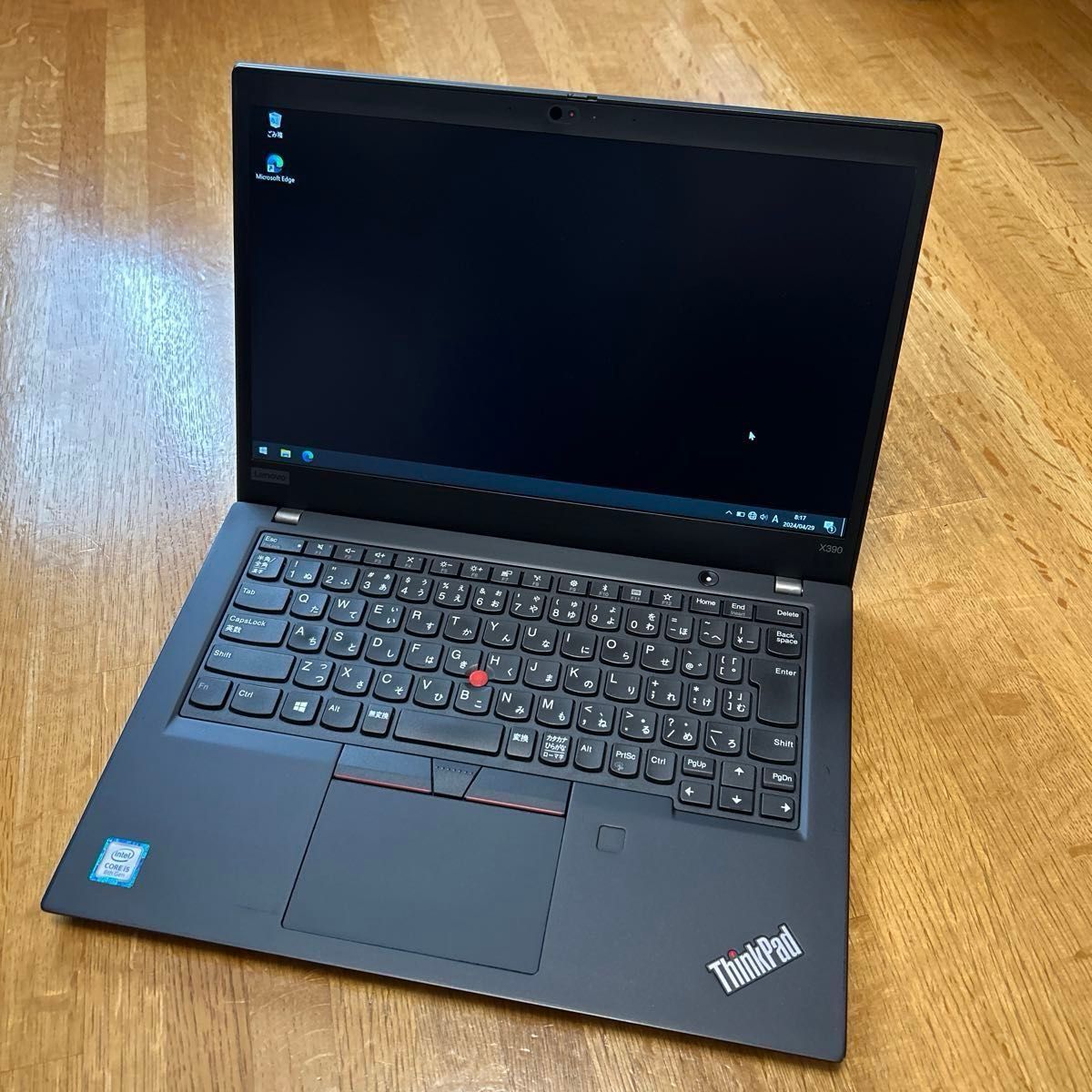 Lenovo ThinkPad X390 メモリ16GB SSD256GB  i5-8265U windows11対応cpu搭載