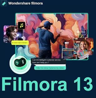 Wondershare Filmora 13 + エフェクトパック Windows ダウンロード 永久版 日本語 次世代 初心者向け 動画編集の画像1