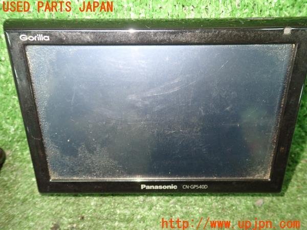 3UPJ=89150548]ニッサン シルビア K＇s(S14)Panasonic パナソニック ポータブル カーナビ CN-GP540D Gorilla ジャンク_画像2