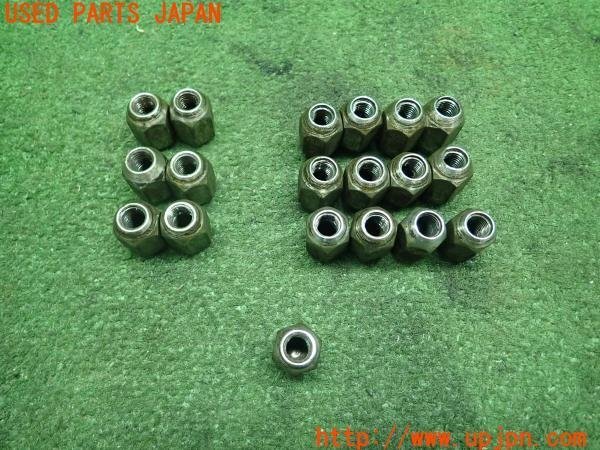 3UPJ=90980967]三菱ジープ(J56)J50系 Jeep 純正 ホイールナット 袋 M12 P1.5 19点 中古_画像3