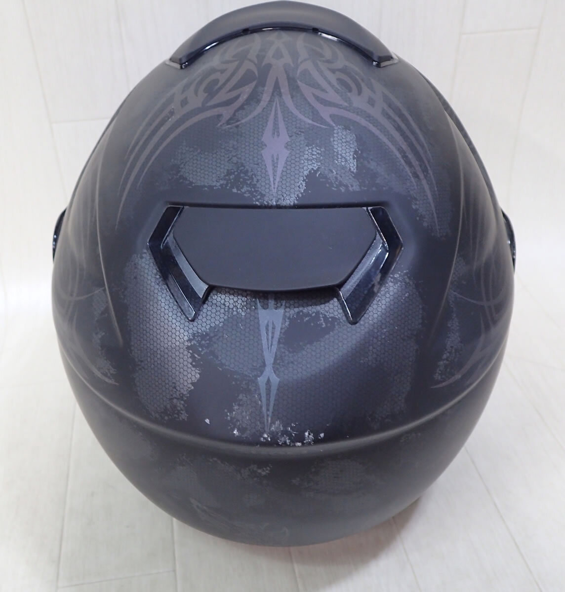 中古 SHOEI ショウエイ GT-Air フルフェイス ヘルメット マットブラック 2018年製 サイズM(57cm)の画像9