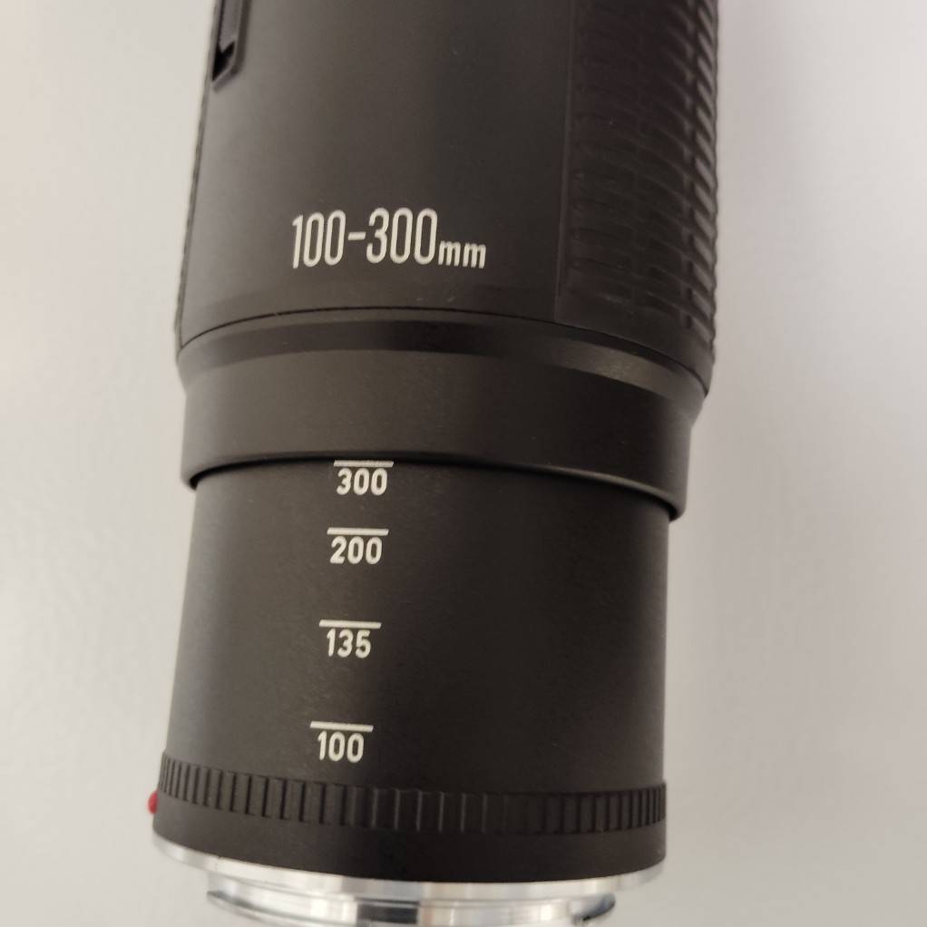 【SYC-3576】CANON キャノン ZOOM LENS EF 100-300mm f/5.6 レンズ ズーム 一眼レフカメラ用 動作未確認の画像7