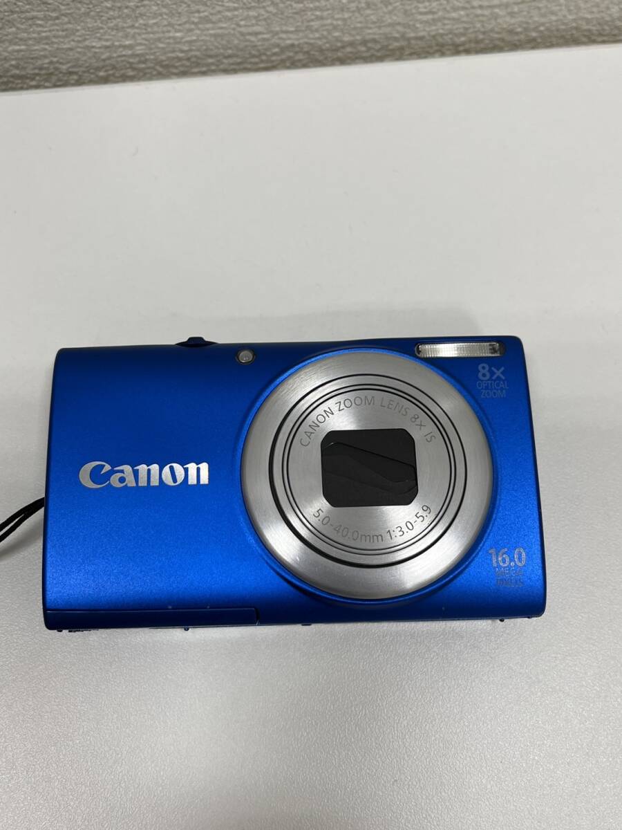 【SYC-3571】1円スタート Canon キャノン PowerShot A4000 IS HD PC1730 デジカメ 通電動作未確認 ジャンク扱いの画像2