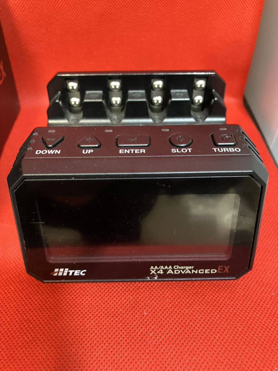 HITEC ハイテック AA/AAA 単3 / 単4電池 チャージャー X4アドバンス EX 充電器 XLINK セット