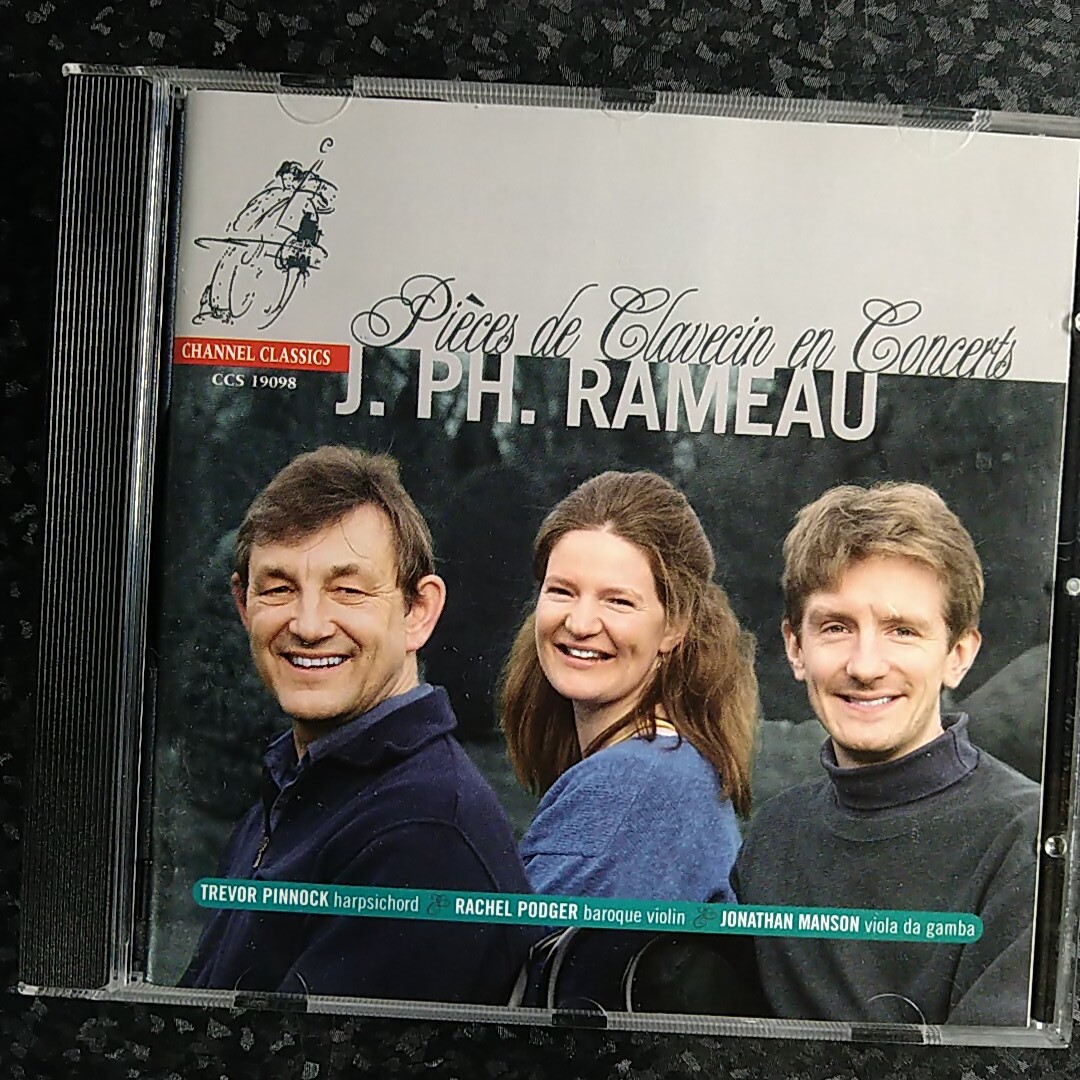 d（輸入盤）ラモー　コンセールによるクラヴサン曲集　ポッジャー　ピノック　マンソン　Rameau Innock Podger Clavecin_画像1