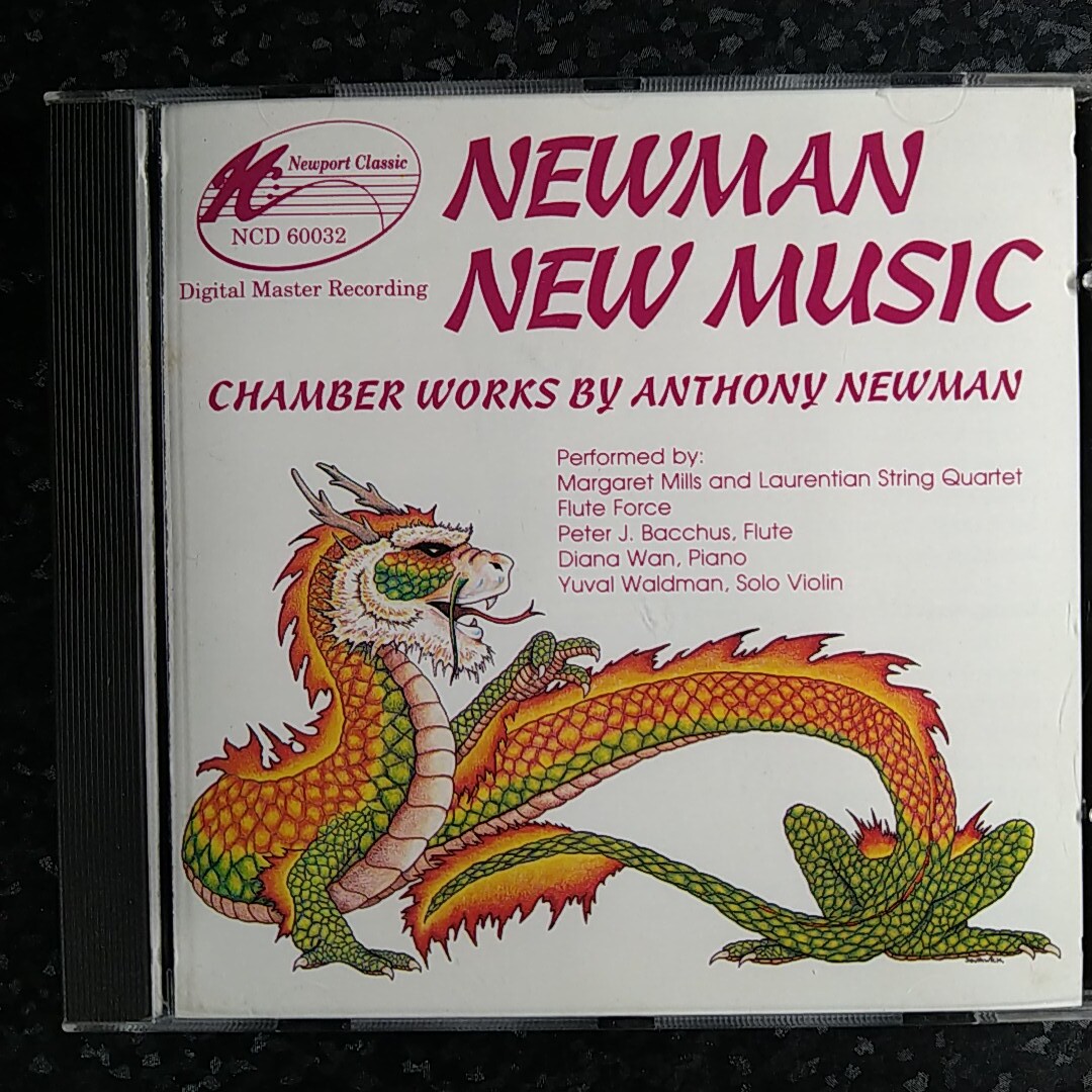 d（輸入盤）アンソニー・ニューマン　Anthony Newman chamber Works NEW MUSIC_画像1