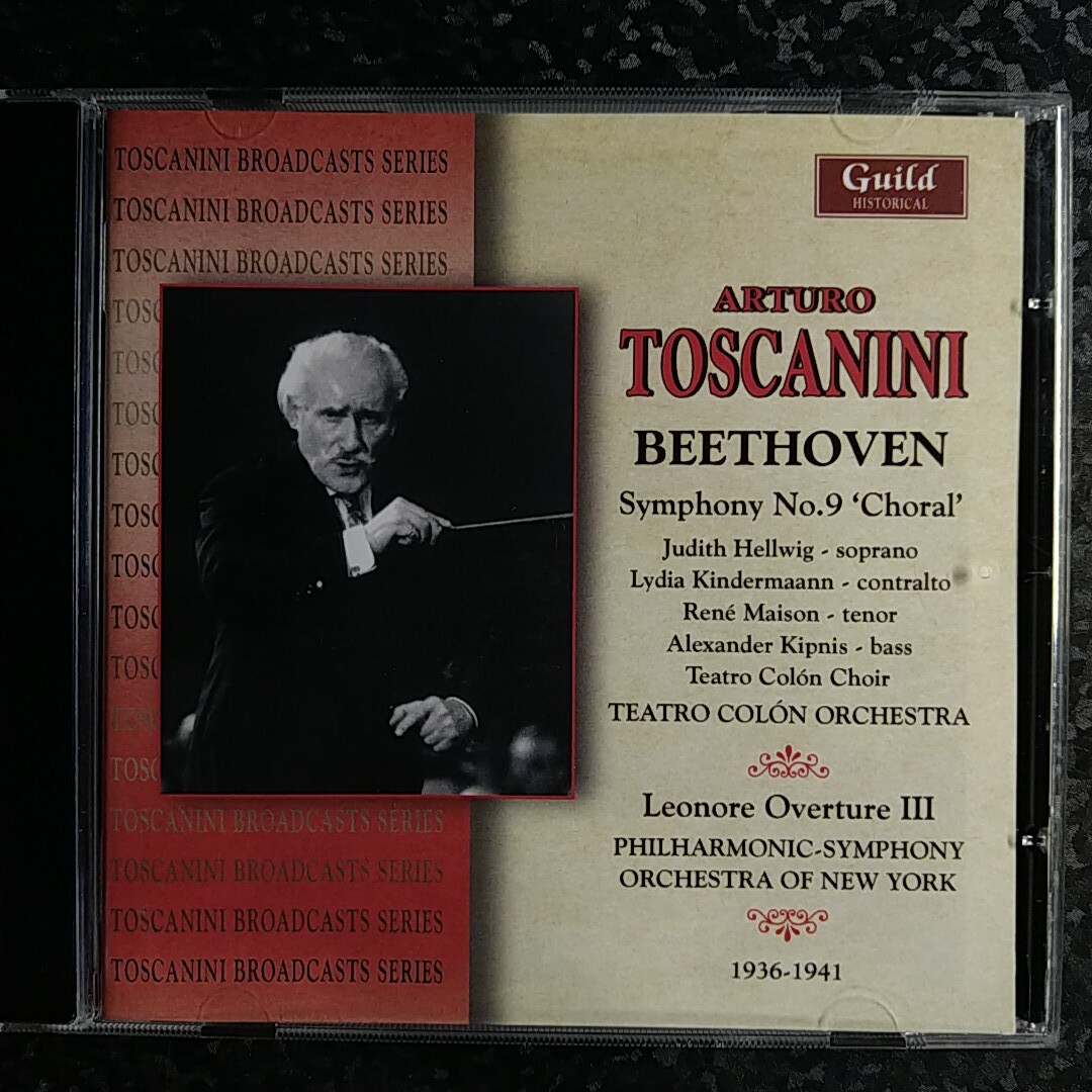 d（Guild）トスカニーニ　ベートーヴェン　交響曲第9番　合唱付　Toscanini Beethoven Symphony No.9 1941_画像1